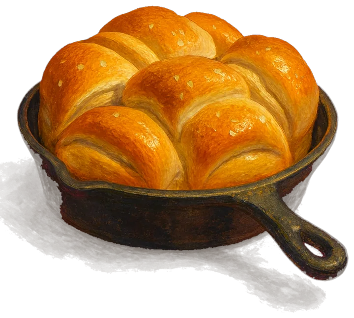 Parker House rolls