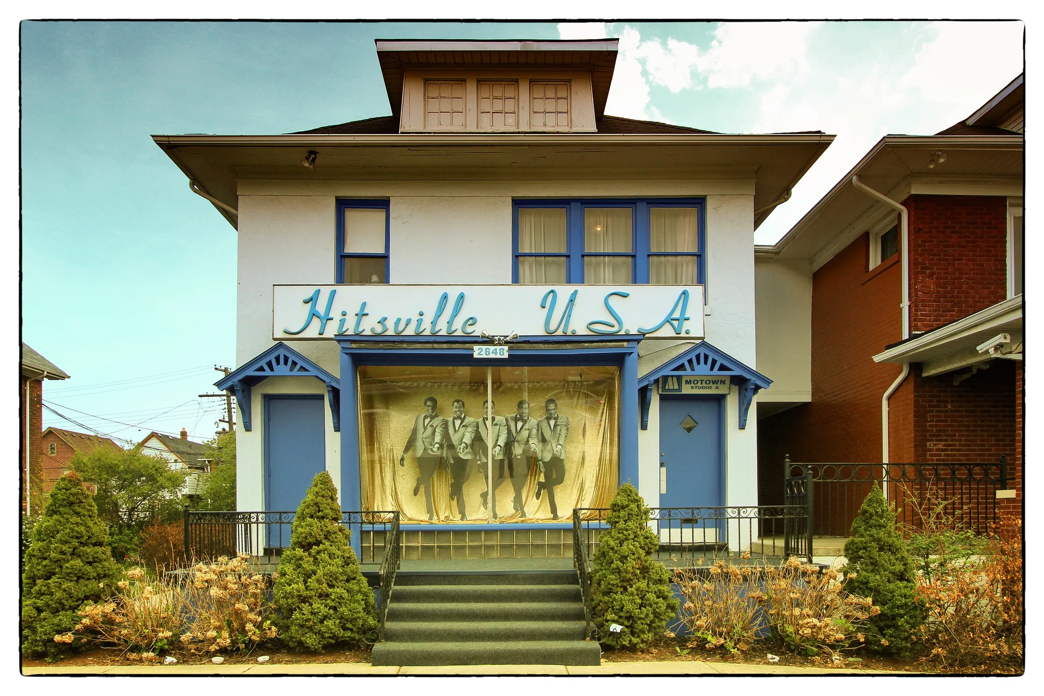 Real photo: Hitsville U.S.A., 2648 West Grand Boulevard, Detroit.