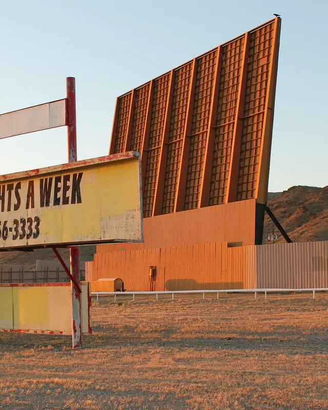 Real photo for Inside a 1950s Drive-In